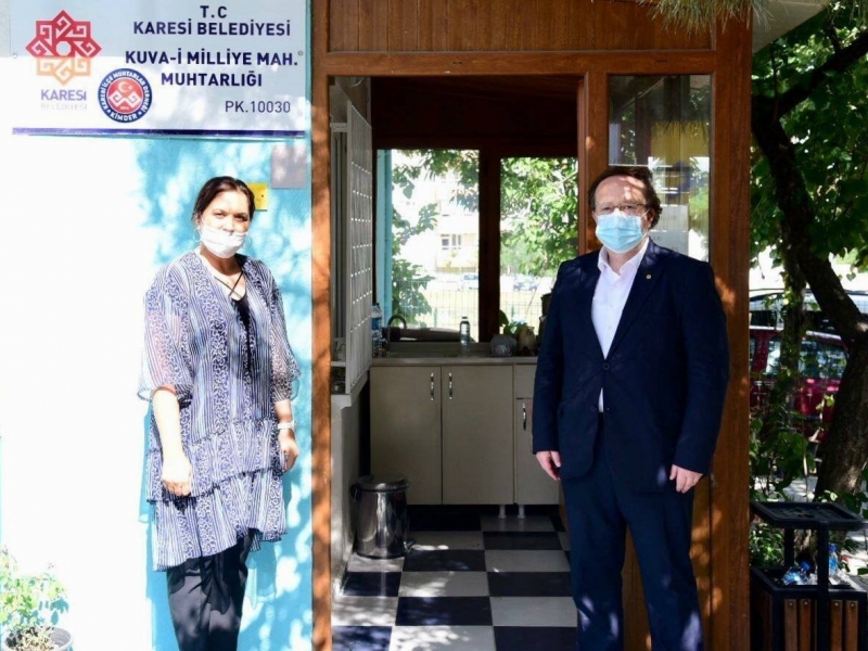 BAŞKAN ORKAN’DAN MUHTARLARA ZİYARET