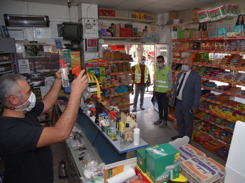 KARESİ'DE PANDEMİ DENETİMLERİ SÜRÜYOR