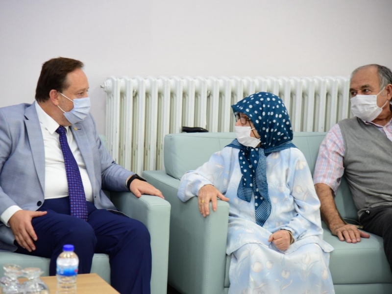 BAŞKAN ORKAN BÜYÜKLERİMİZİ UNUTMADI