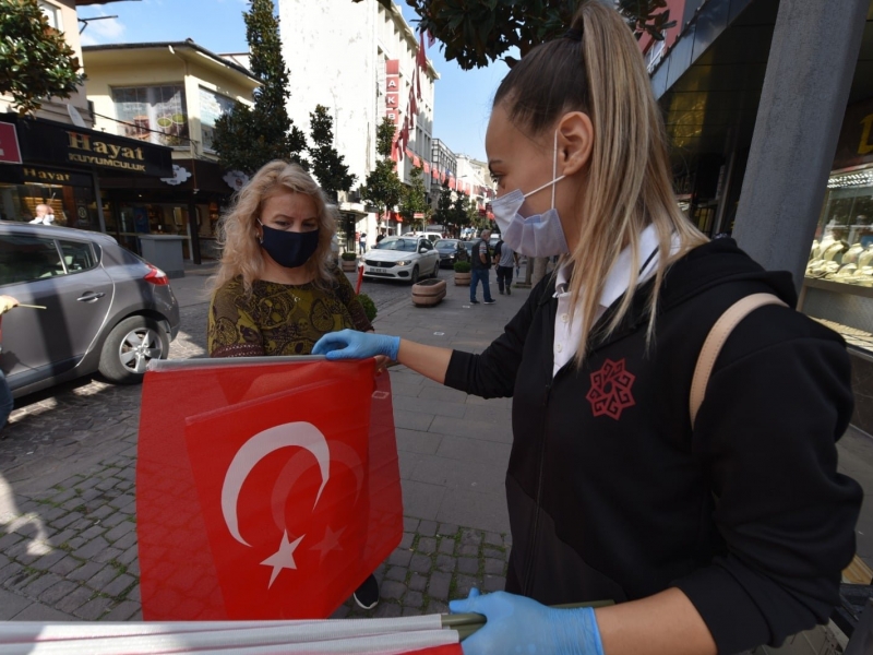 29 EKİM’DE KARESİ’DE HER YERDE TÜRK BAYRAĞI DALGALANACAK