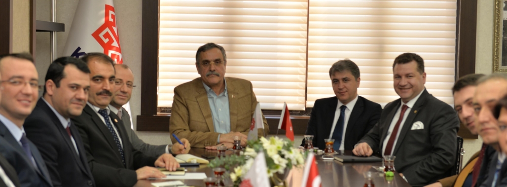 Başkan Yılmaz ve ekibi Cemal Öztaylan'ı ağırladı