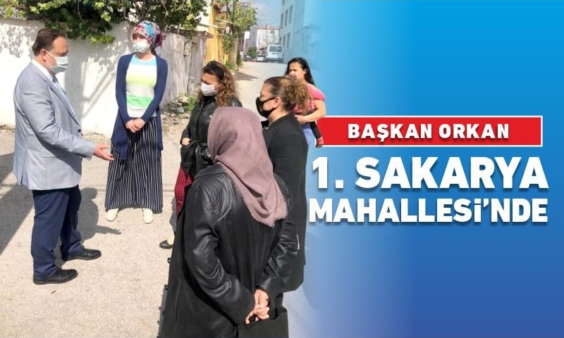 BAŞKAN ORKAN SORUNLARI YERİNDE GÖRÜP ÇÖZÜM ÜRETİYOR