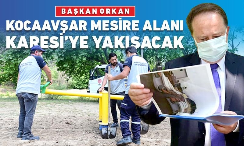 KOCAAVŞAR MESİRE ALANI YENİLENİYOR