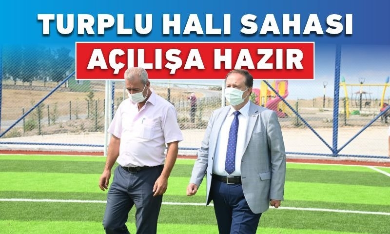 TURPLU HALI SAHASI AÇILIŞA HAZIR