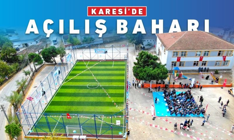 TATLIPINAR HALI SAHASI HİZMETE ALINDI