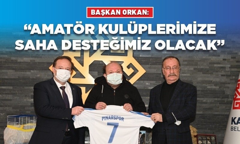 BELEDİYESİ’NDEN AMATÖR FUTBOL KULÜPLERİNE DESTEK