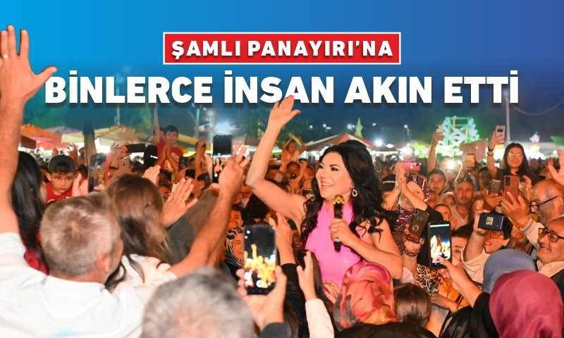 ŞAMLI PANAYIRI'NA BİNLERCE İNSAN AKIN ETTİ