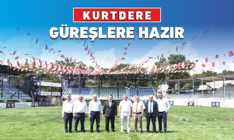 KURTDERE GÜREŞLERE HAZIR