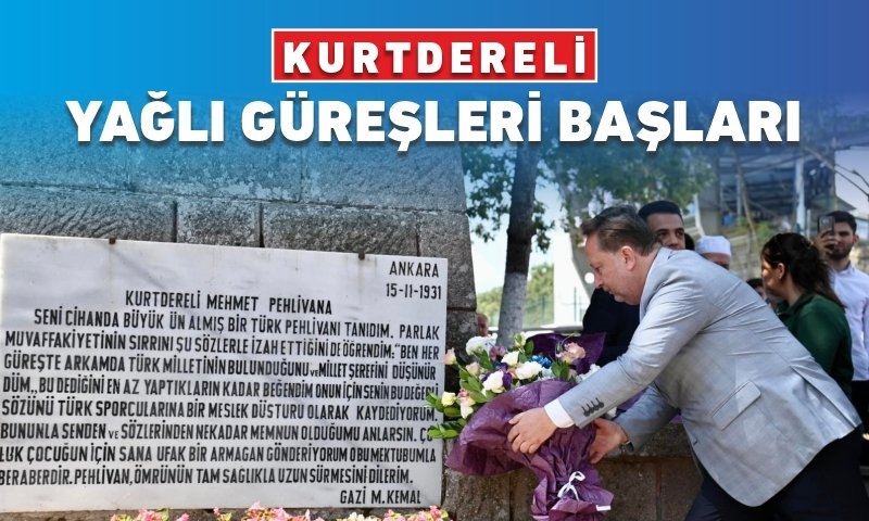 62. GELENEKSEL KURTDERELİ YAĞLI GÜREŞLERİ BAŞLADI
