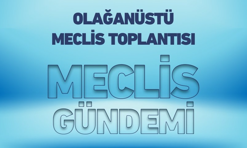 OLAĞANÜSTÜ MECLİS TOPLANTISI