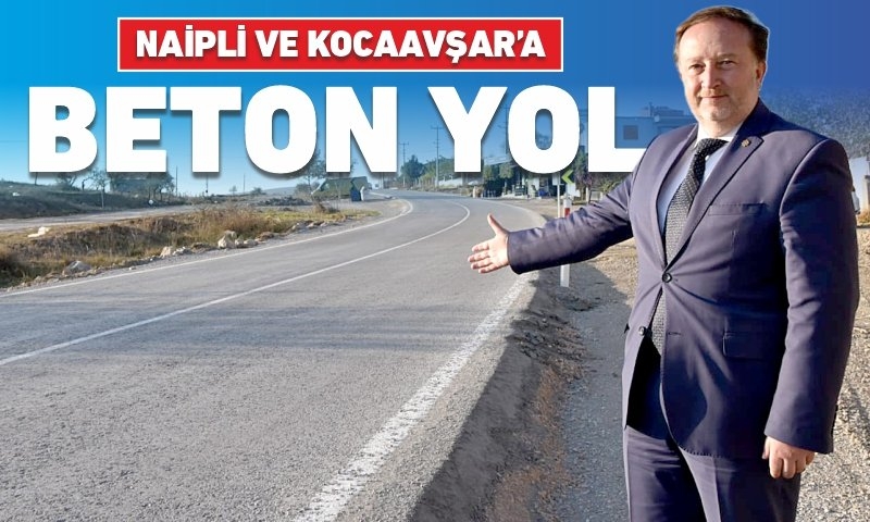KARESİ’DE BETON YOL ÇALIŞMALARI HIZLANDI