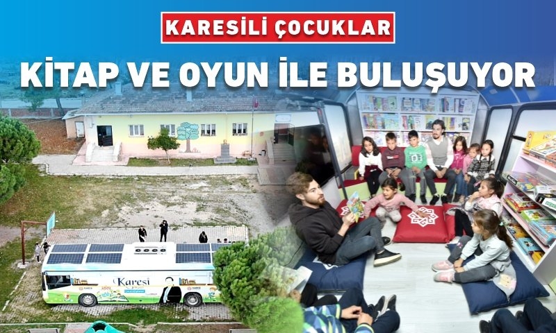 KARESİLİ ÇOCUKLAR KİTAP VE OYUN İLE BULUŞUYOR