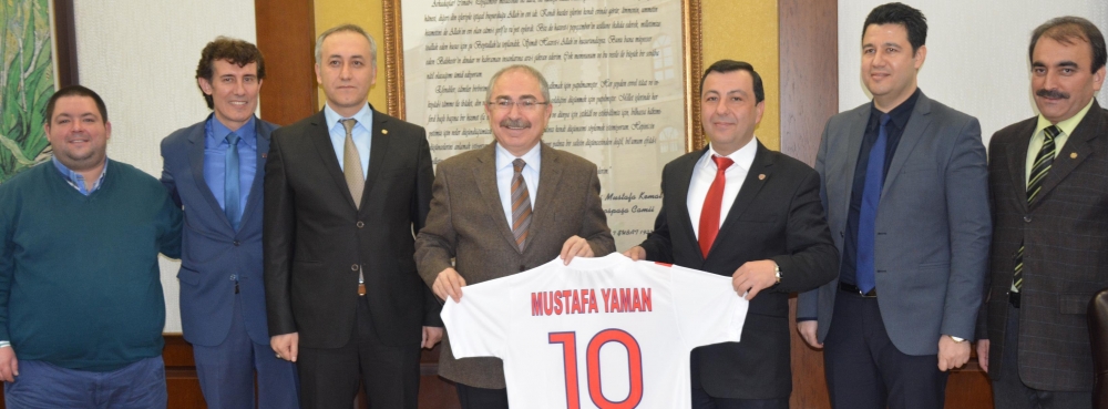 Karesi GSK'dan Vali Yaman'a ziyaret