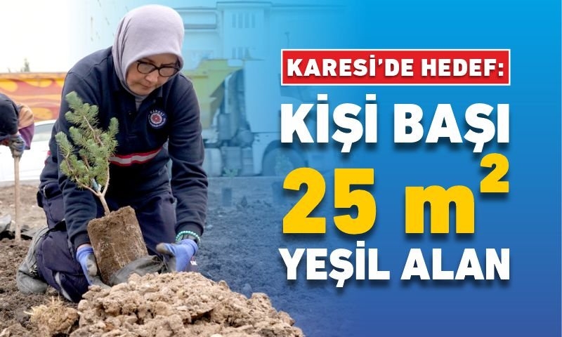 KARESİ YEŞİLLENİYOR