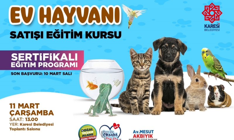 Ev Hayvanı Satışı Yapanlara Yönelik Eğitim Kursu