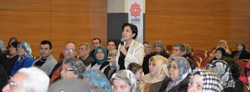 Karesi'de yaşlılara saygı haftası kutlandı