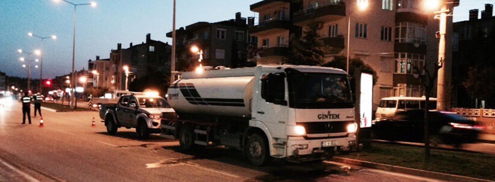 Çengel Caddesi'nde temizlik operasyonu