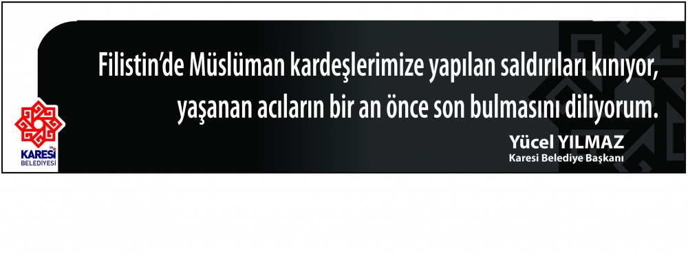 Filistin'de Müslüman kardeşlerimize yapılan saldırıları kınıyoruz.