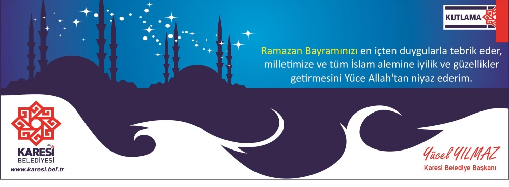 Ramazan Bayramınız kutlu olsun.