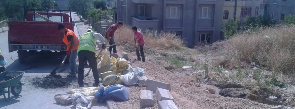 Karesi'nin 4 bir yanında hummalı çalışma