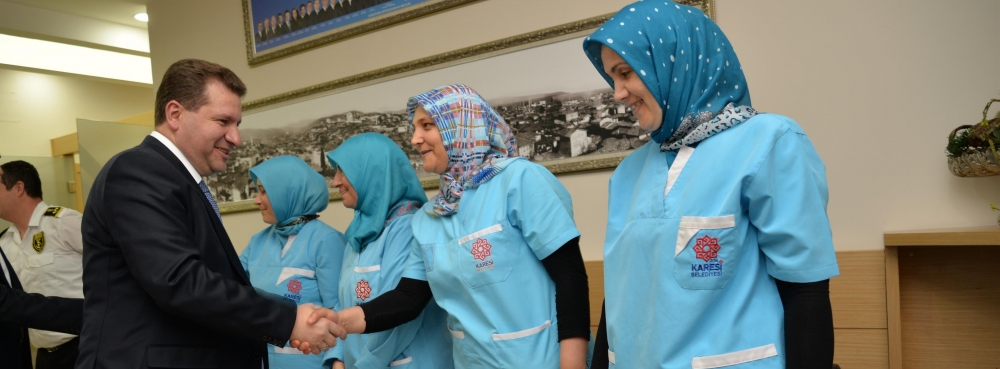 Başkan Yılmaz, personelin Ramazan Bayramı'nı kutladı