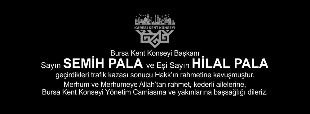 Merhum Pala Çiftinin Üzüntüsünü Yaşıyoruz...