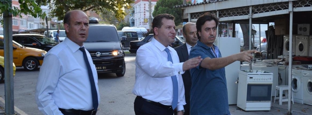 Başkan Yılmaz esnafın yanında