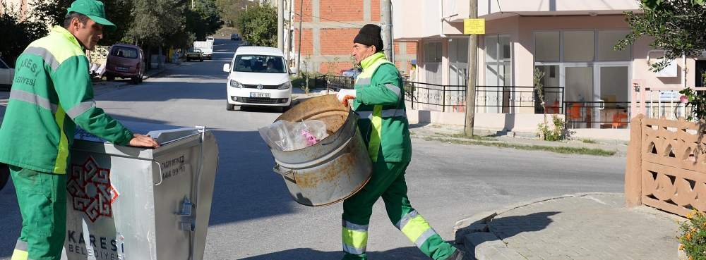El değmeden çöpünüzü atın